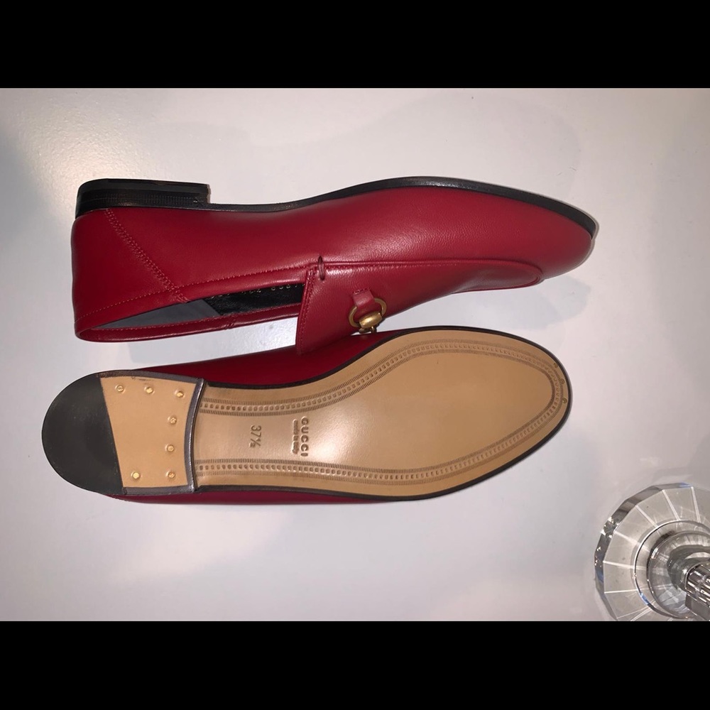 Gucci red loafers - Picture 4 of 8